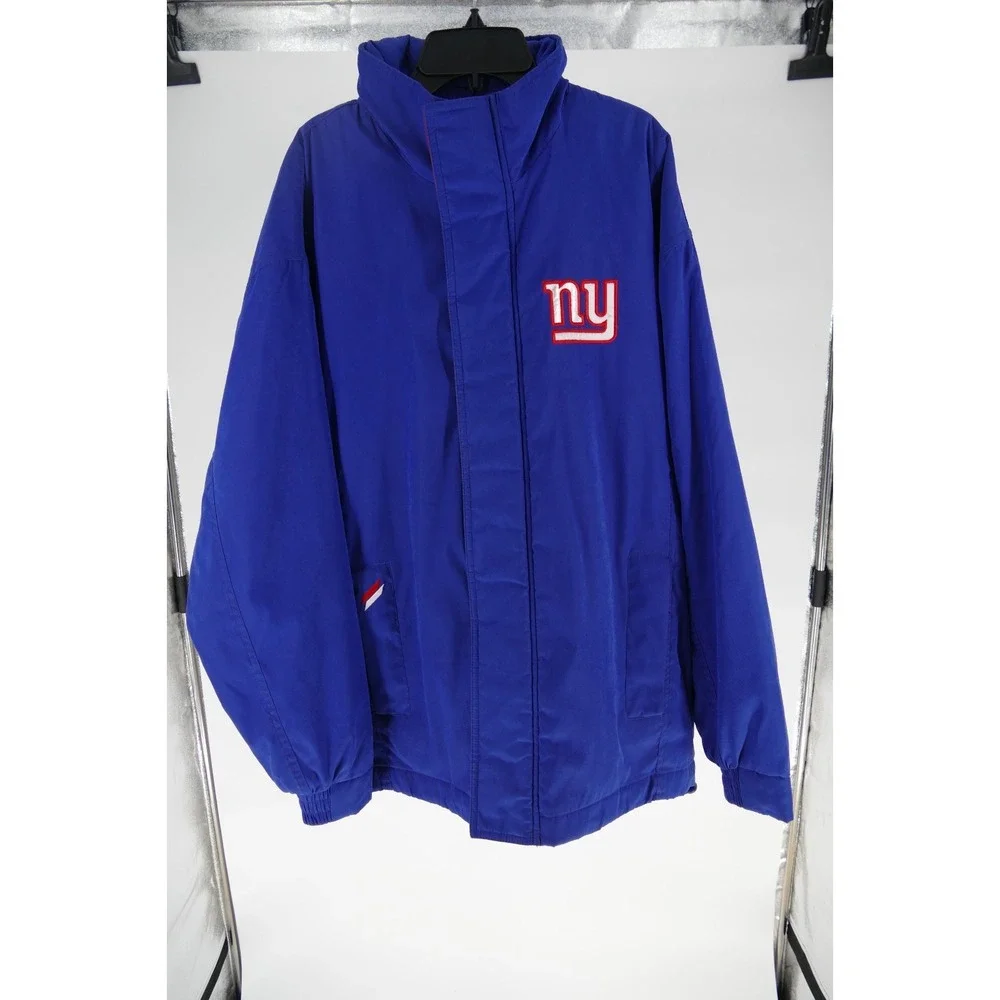 NY Giants Football GIII Men's Medium wind breaker jacket and Carl Banks pre-game